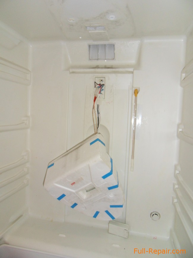 Модуль регулировки поступления охлаждённого воздуха в холодильную камеру