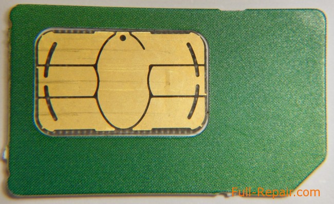 Разборка SIM-карты фото